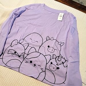 Girls Gap long sleev tee - Squishmallows